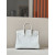 Hermes Birkin 30 Ostrich Gris Perle(80) Palladium Hardware White