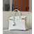 Hermes Birkin 30 Swift Nata I2 Palladium Hardware White