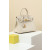 Hermes Kelly Pochette Swift Nior (89) Palladium Hardware Beige