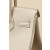 Hermes Kelly Pochette Swift Nior (89) Palladium Hardware Beige