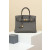 Hermes Kelly Pochette Epsom Gris Asphalte (M8) Gold Hardware Dark Brown