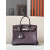 Hermes Birkin 30 Togo Rouge Selliert (0G) Palladium Hardware Dark Brown