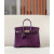 Hermes Birkin 30 Togo Etain 8F Gold Hardware Dark Purple
