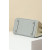 Hermes Kelly Pochette Swift Etoupe (18) Palladium Hardware Blue
