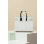 Hermes Kelly Pochette Swift Glycine (4W) Palladium Hardware White