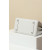 Hermes Kelly Pochette Swift Glycine (4W) Palladium Hardware White