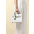 Hermes Kelly Pochette Swift Glycine (4W) Palladium Hardware White