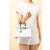Hermes Kelly Pochette Swift Glycine (4W) Palladium Hardware White