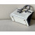 Hermes Birkin HSS 25 Ostrich Beton(8L) and Gris Agate(82) Gold Hardware White