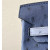 Hermes Birkin HSS 25 Ostrich Bleu Iris(77) and Gris Agate(82) Palladium Hardware Dark Blue