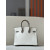 Hermes Birkin HSS 25 Swift Beton 8L And Gris Asphalt M8 Gold Hardware White