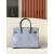 Hermes Birkin HSS 30 Ostrich Gris Agate(82) and Vert Titlen (1T) Gold Hardware Grey