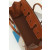 Hermes Birkin HSS 35 Barenia and Canvas Gold(37) Gold Hardware Brown
