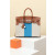 Hermes Birkin HSS 35 Barenia and Canvas Gold(37) Palladium Hardware Brown and Beige