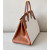 Hermes Birkin HSS 35 Barenia and Canvas in Gold(37) Gold hardware Blue and Brown