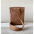 Hermes Kelly Mini HSS Ostrich Beton(8L) And Safran(22)Palladium Hardware Brown