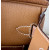 Hermes Kelly Mini HSS Ostrich Beton(8L) And Safran(22)Palladium Hardware Brown