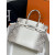 Hermes Kelly Cut 31 Swift Nior (89) Gold Hardware White