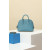 Hermes Bolide Mini Evercolor Chai (0M) Palladium Hardware Blue
