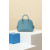 Hermes Bolide Mini Evercolor Chai (0M) Palladium Hardware Blue