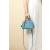 Hermes Bolide Mini Evercolor Chai (0M) Palladium Hardware Blue