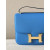 Hermes Constance 19 Epsom Gris Asphalte(M8) Palladium Hardware Blue