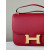 Hermes Constance 19 Epsom Nior(89) Rose Gold Hardware Red