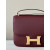 Hermes Constance 19 Epsom Rose Confetti(1Q) Palladium Hardware Dark Brown