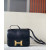 Hermes Constance 19 HSS Matte Alligator Black Crocs Hardware