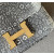 Hermes Constance 19 HSS Matte Alligator Grey Crocs Hardware