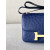 Hermes Constance 19 Lizard Ombre(1B) Gold Hardware Dark Blue