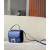 Hermes Constance 19 Matte Alligator Gris Perle(80) Palladium Hardware Dark Blue