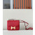 Hermes Constance 19 Matte Alligator Mimosa (M9) Palladium Hardware Red