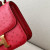 Hermes Constance 19 Matte Alligator Mimosa (M9) Palladium Hardware Red