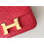 Hermes Constance 19 Matte Alligator Mimosa (M9) Palladium Hardware Red