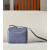 Hermes Constance 19 Ostrich Grey Iris (77) Gold Hardware