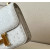 Hermes Constance 19 Ostrich Graphite (88) Gold Hardware White