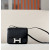 Hermes Constance 19 Ostrich Graphite (88) Palladium Hardware Black