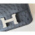 Hermes Constance 19 Ostrich Graphite (88) Palladium Hardware Black