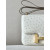 Hermes Constance 19 Ostrich Gris Agate (82) Gold Hardware White