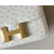Hermes Constance 19 Ostrich Gris Agate (82) Gold Hardware White