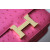 Hermes Constance 19 Lizard Nior(89) Palladium Hardware Rose Pink