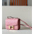 Hermes Constance 19 Ostrich Gris Asphalte (M8) Gold Hardware Pink