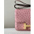 Hermes Constance 19 Ostrich Gris Asphalte (M8) Gold Hardware Pink