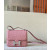Hermes Constance 19 Ostrich Gris Asphalte (M8) Palladium Hardware Pink