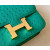 Hermes Constance 19 Ostrich Gris Perle (80) Gold Hardware Green
