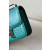 Hermes Bolide Mini Evercolor Mauve Pale (09) Palladium Hardware Dark Green