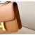 Hermes Kelly Pochette Lizard Blue Saphir (73) Palladium Hardware Brown