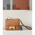 Hermes Kelly Pochette Lizard Blue Saphir (73) Palladium Hardware Brown