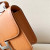 Hermes Kelly Pochette Lizard Ficelle (17) Palladium Hardware Brown